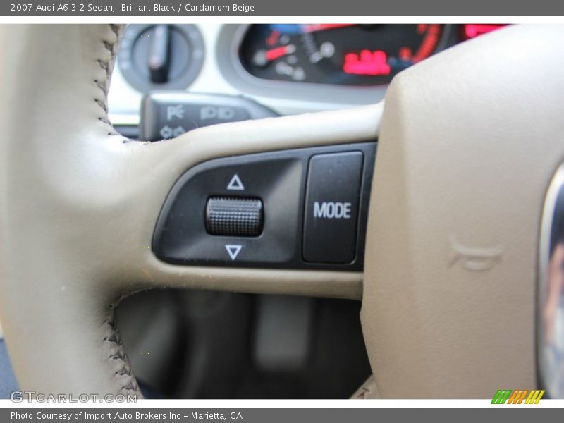 Controls of 2007 A6 3.2 Sedan