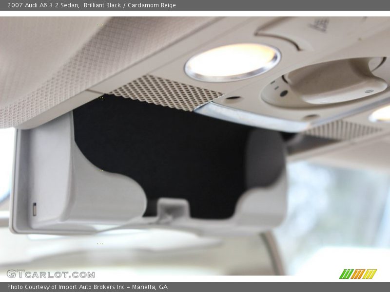 Brilliant Black / Cardamom Beige 2007 Audi A6 3.2 Sedan