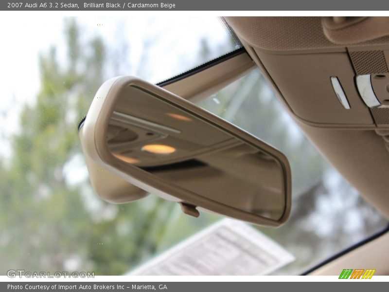Brilliant Black / Cardamom Beige 2007 Audi A6 3.2 Sedan