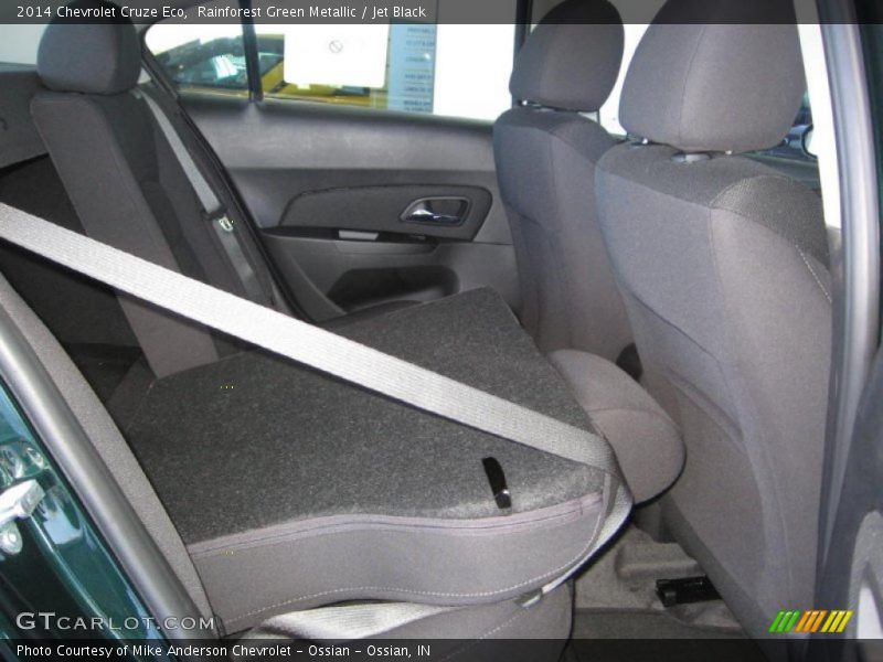 Rainforest Green Metallic / Jet Black 2014 Chevrolet Cruze Eco
