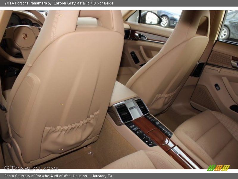 Rear Seat of 2014 Panamera S