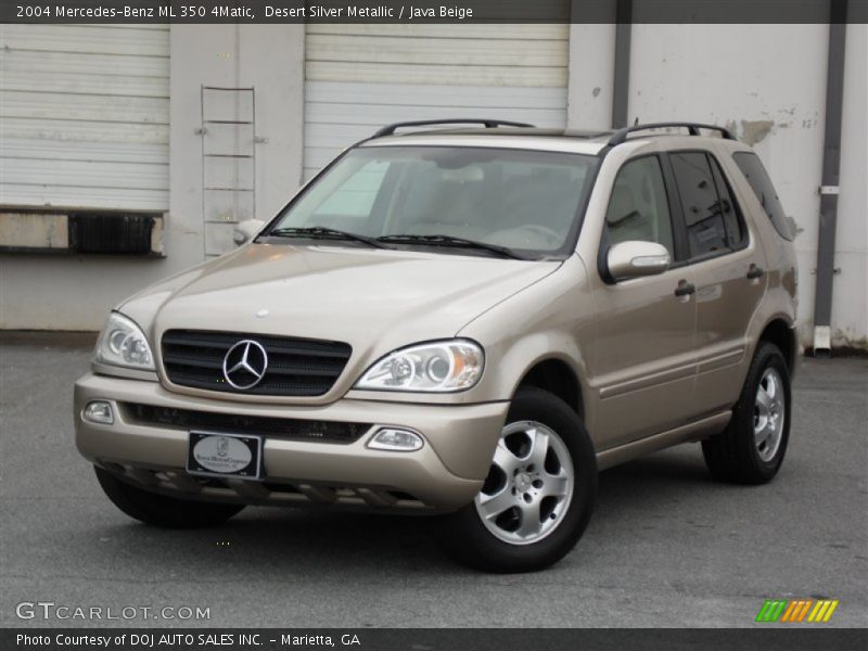 Desert Silver Metallic / Java Beige 2004 Mercedes-Benz ML 350 4Matic
