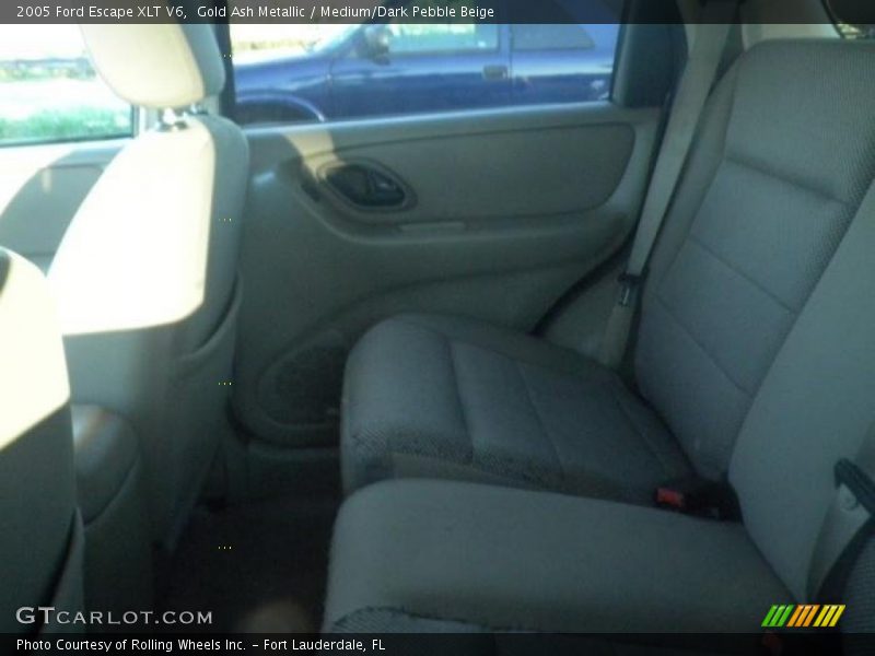 Gold Ash Metallic / Medium/Dark Pebble Beige 2005 Ford Escape XLT V6