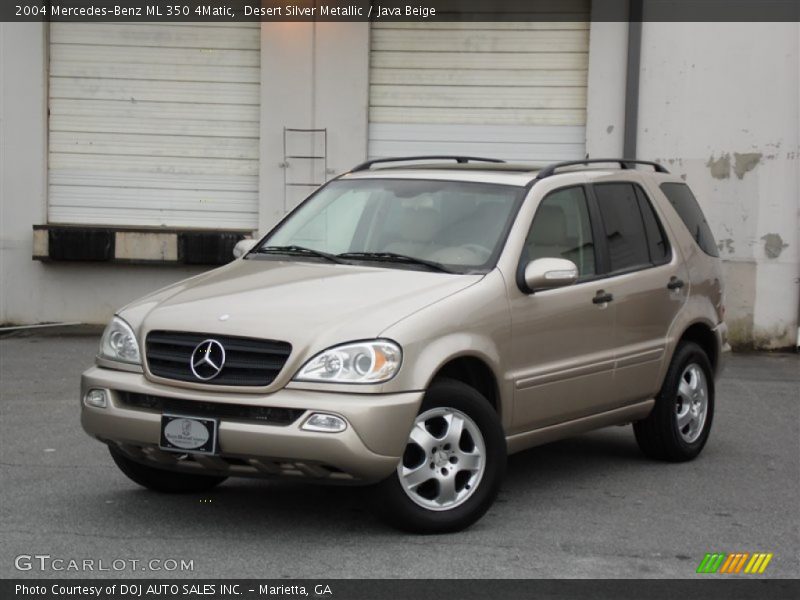 Desert Silver Metallic / Java Beige 2004 Mercedes-Benz ML 350 4Matic