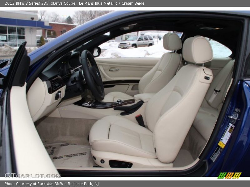 Front Seat of 2013 3 Series 335i xDrive Coupe