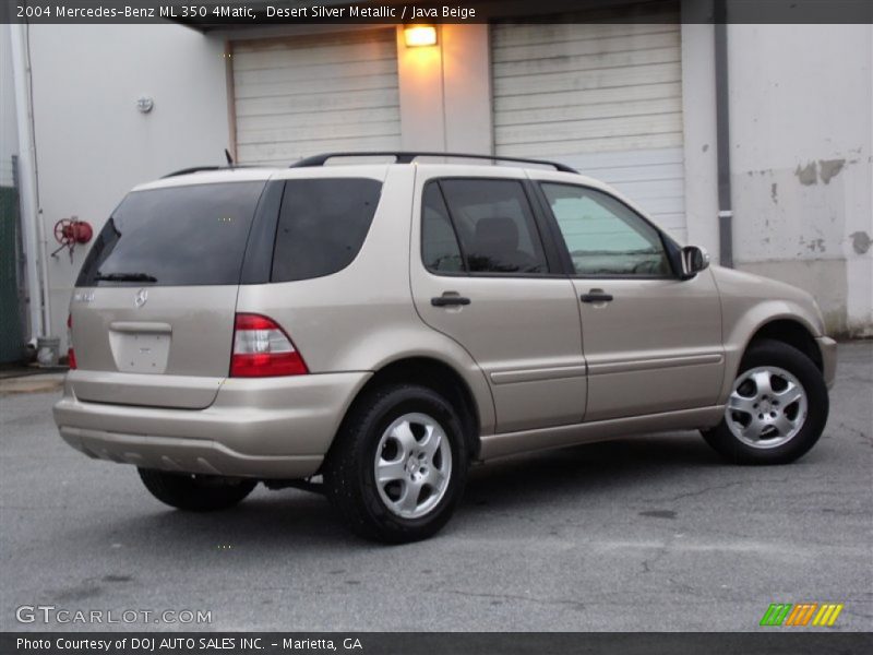 Desert Silver Metallic / Java Beige 2004 Mercedes-Benz ML 350 4Matic