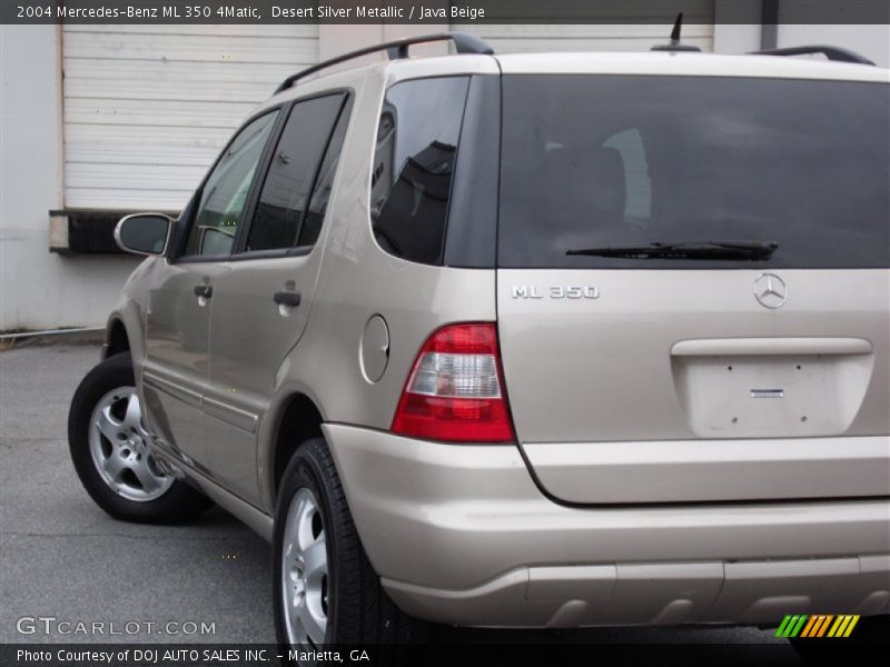 Desert Silver Metallic / Java Beige 2004 Mercedes-Benz ML 350 4Matic