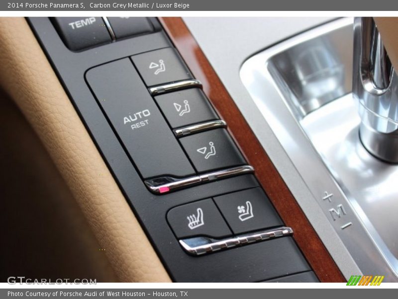 Controls of 2014 Panamera S