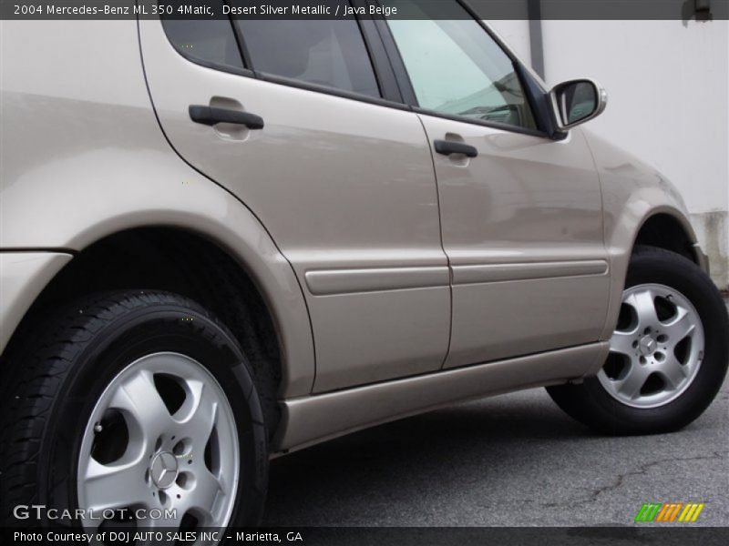 Desert Silver Metallic / Java Beige 2004 Mercedes-Benz ML 350 4Matic
