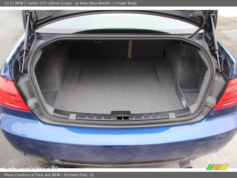  2013 3 Series 335i xDrive Coupe Trunk