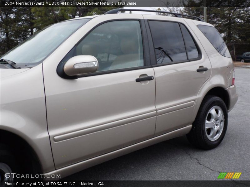 Desert Silver Metallic / Java Beige 2004 Mercedes-Benz ML 350 4Matic