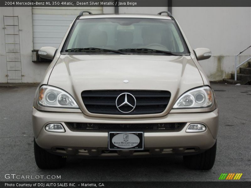 Desert Silver Metallic / Java Beige 2004 Mercedes-Benz ML 350 4Matic