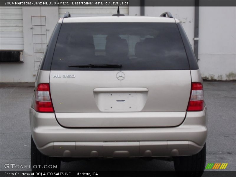 Desert Silver Metallic / Java Beige 2004 Mercedes-Benz ML 350 4Matic