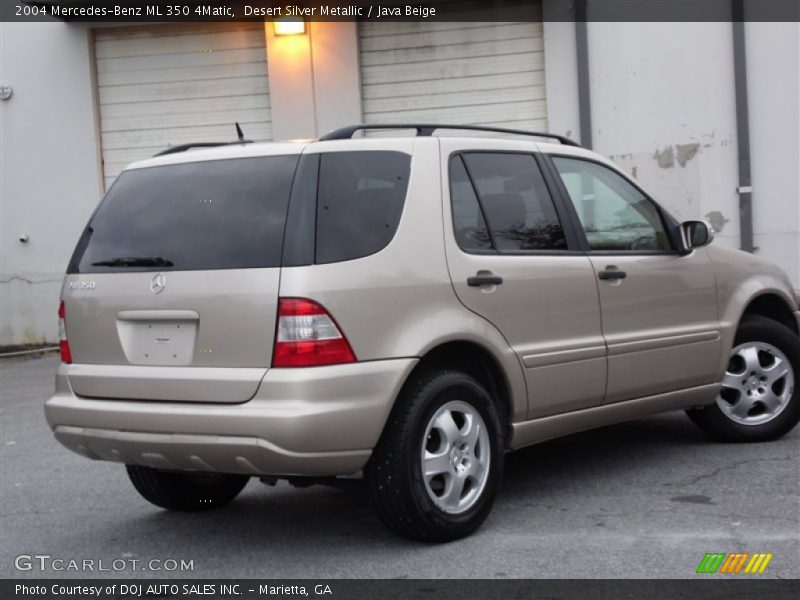 Desert Silver Metallic / Java Beige 2004 Mercedes-Benz ML 350 4Matic