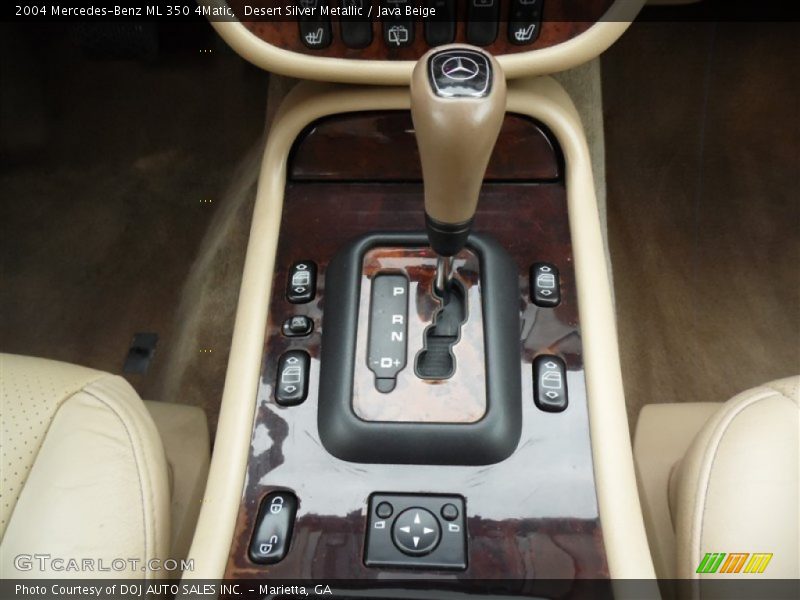Desert Silver Metallic / Java Beige 2004 Mercedes-Benz ML 350 4Matic