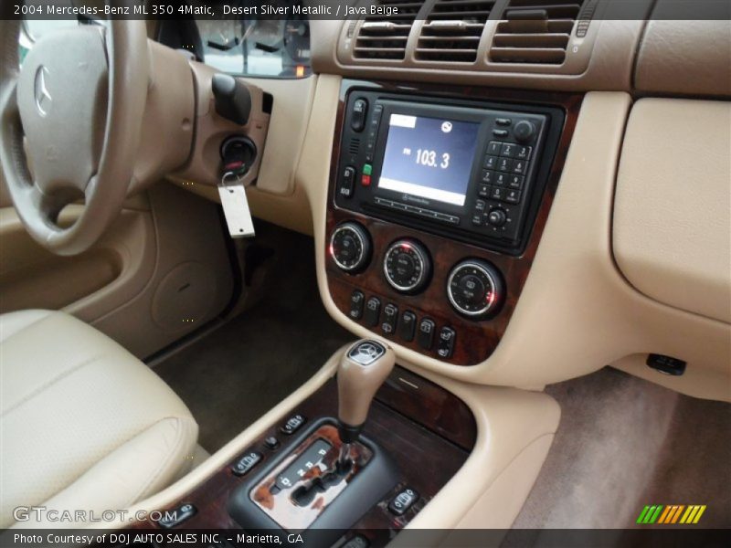 Desert Silver Metallic / Java Beige 2004 Mercedes-Benz ML 350 4Matic