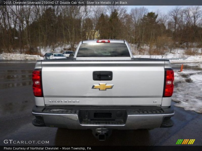 Silver Ice Metallic / Jet Black 2015 Chevrolet Silverado 2500HD LT Double Cab 4x4