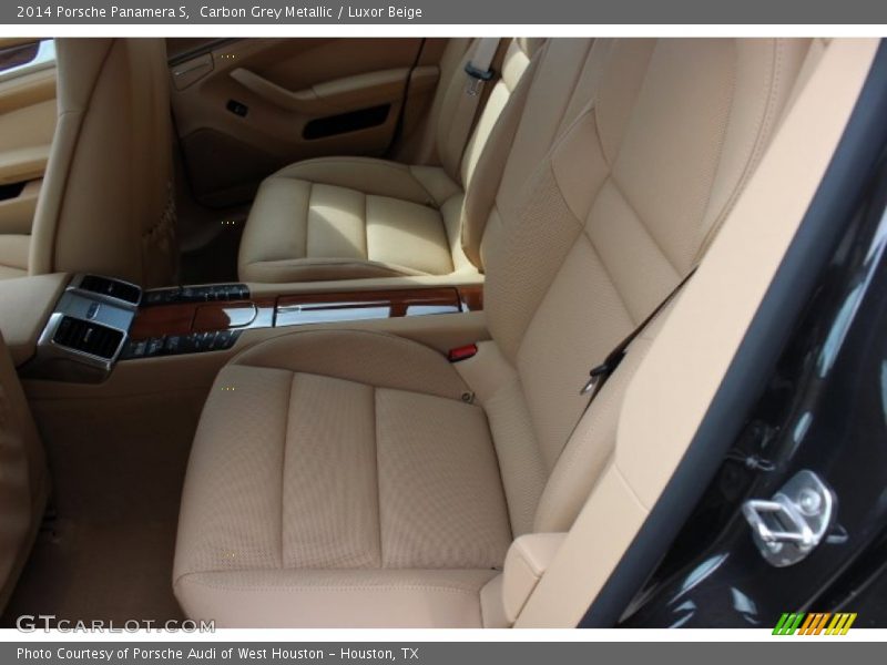 Rear Seat of 2014 Panamera S