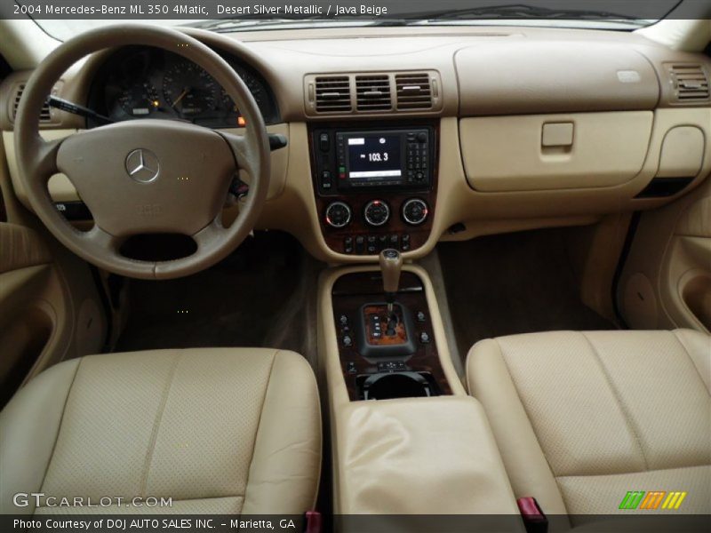Desert Silver Metallic / Java Beige 2004 Mercedes-Benz ML 350 4Matic