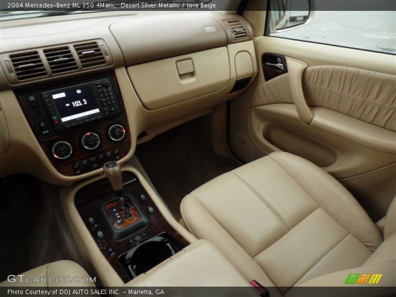 Desert Silver Metallic / Java Beige 2004 Mercedes-Benz ML 350 4Matic