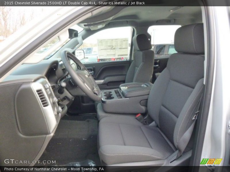 Silver Ice Metallic / Jet Black 2015 Chevrolet Silverado 2500HD LT Double Cab 4x4