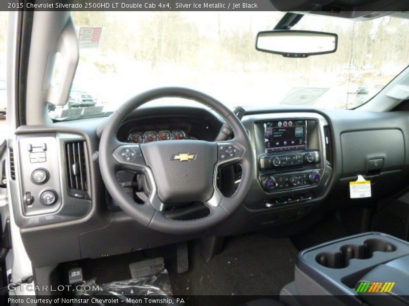 Dashboard of 2015 Silverado 2500HD LT Double Cab 4x4
