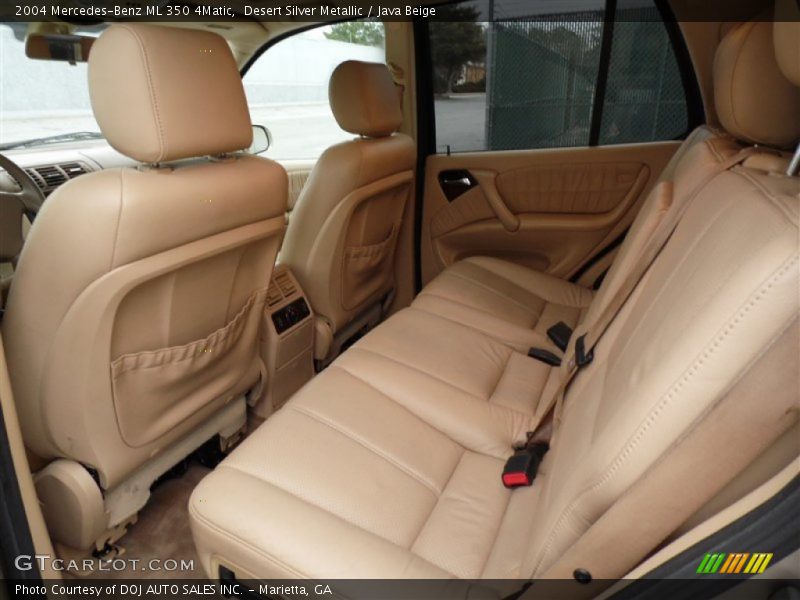 Desert Silver Metallic / Java Beige 2004 Mercedes-Benz ML 350 4Matic