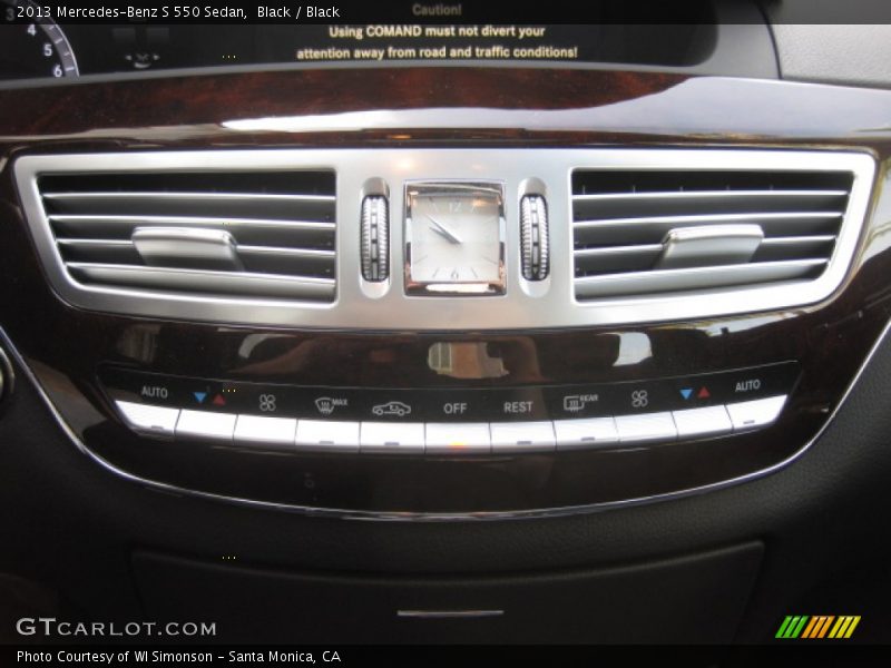 Black / Black 2013 Mercedes-Benz S 550 Sedan
