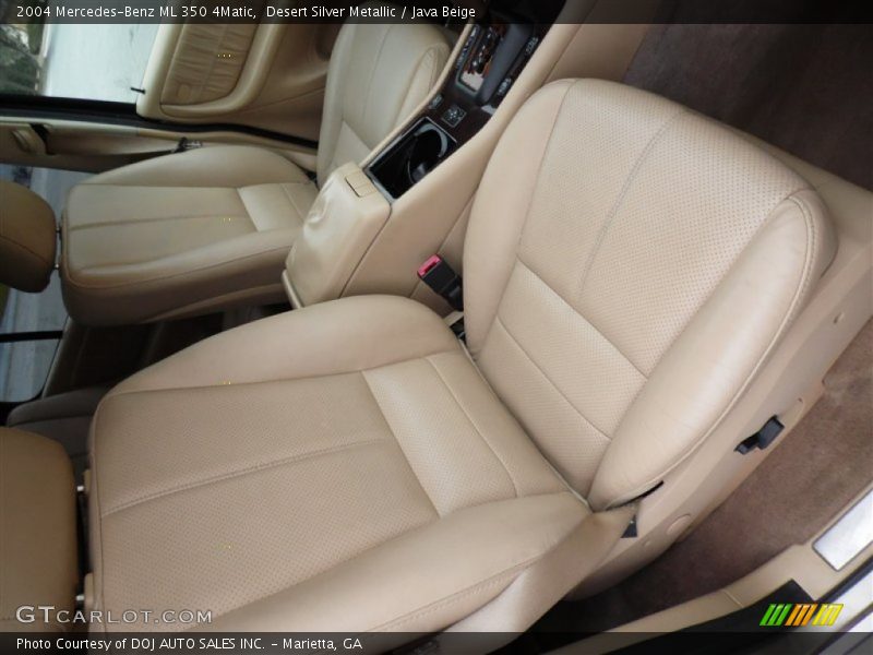 Desert Silver Metallic / Java Beige 2004 Mercedes-Benz ML 350 4Matic