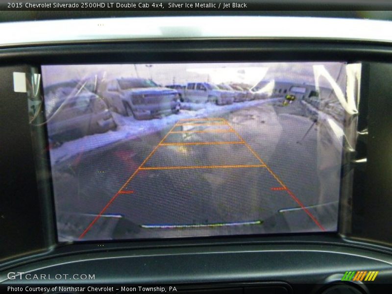 Silver Ice Metallic / Jet Black 2015 Chevrolet Silverado 2500HD LT Double Cab 4x4