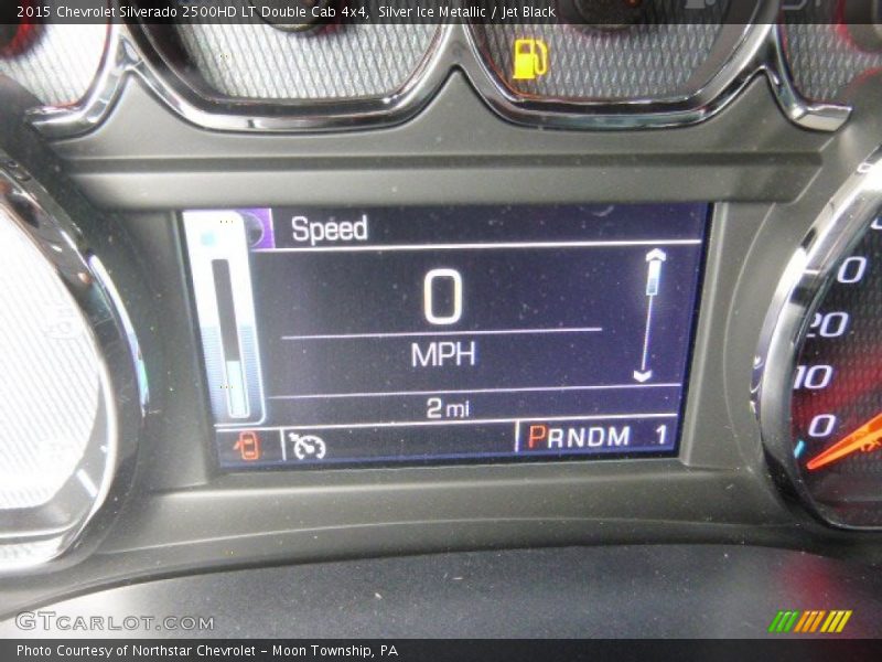 Silver Ice Metallic / Jet Black 2015 Chevrolet Silverado 2500HD LT Double Cab 4x4