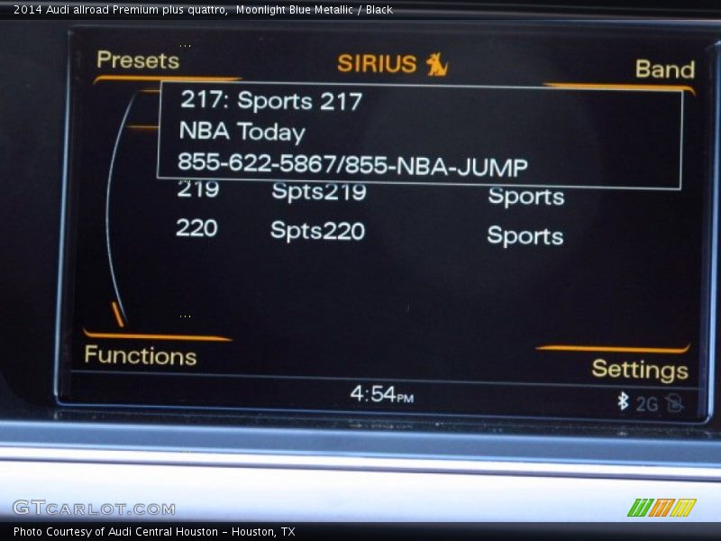 Moonlight Blue Metallic / Black 2014 Audi allroad Premium plus quattro