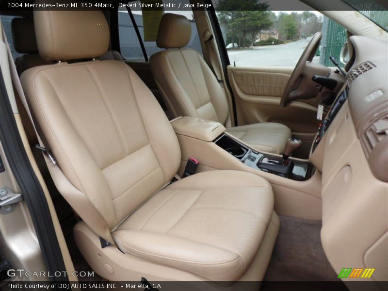 Desert Silver Metallic / Java Beige 2004 Mercedes-Benz ML 350 4Matic