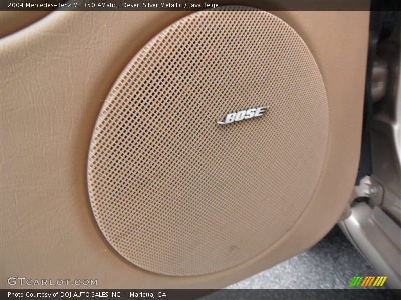Desert Silver Metallic / Java Beige 2004 Mercedes-Benz ML 350 4Matic