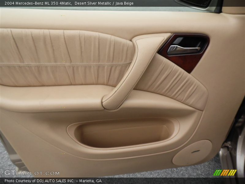 Desert Silver Metallic / Java Beige 2004 Mercedes-Benz ML 350 4Matic