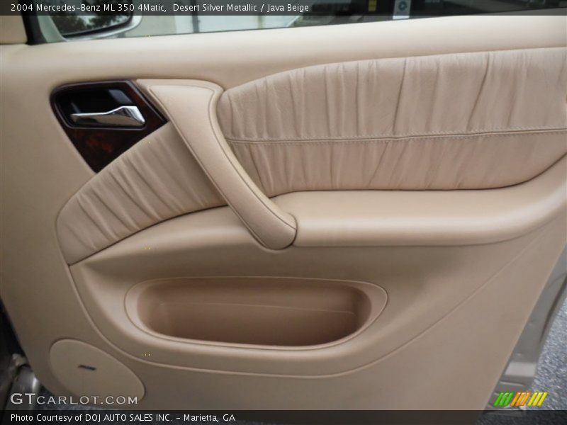 Desert Silver Metallic / Java Beige 2004 Mercedes-Benz ML 350 4Matic