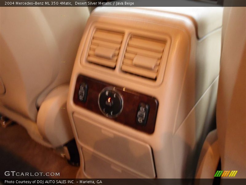 Desert Silver Metallic / Java Beige 2004 Mercedes-Benz ML 350 4Matic