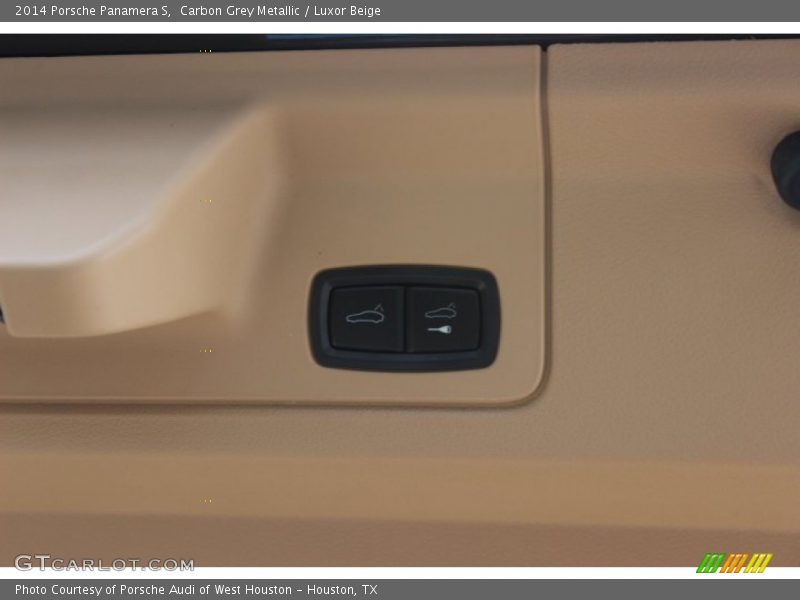 Carbon Grey Metallic / Luxor Beige 2014 Porsche Panamera S