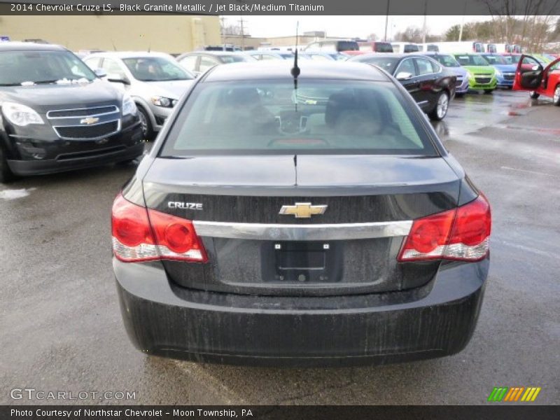 Black Granite Metallic / Jet Black/Medium Titanium 2014 Chevrolet Cruze LS