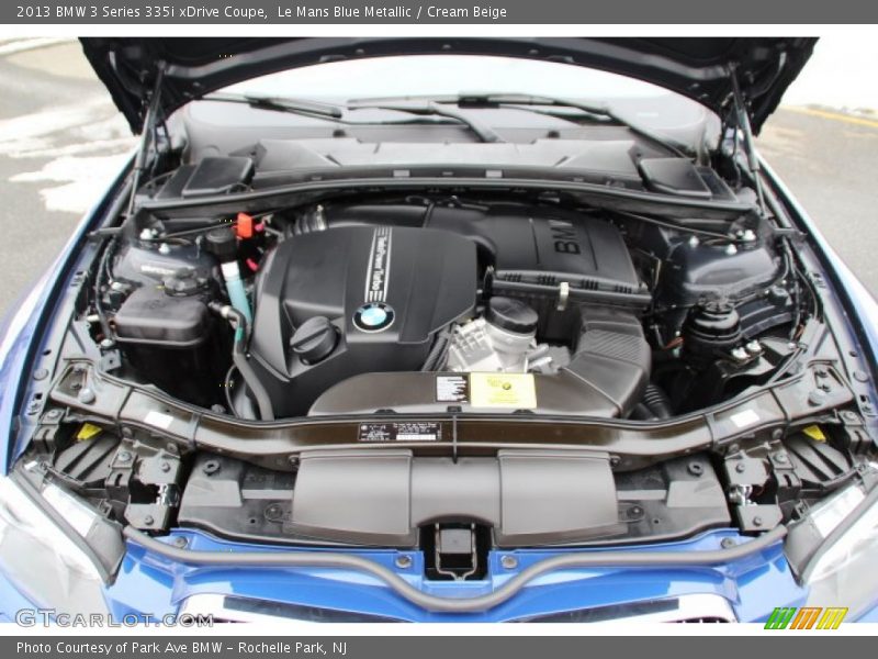  2013 3 Series 335i xDrive Coupe Engine - 3.0 Liter DI TwinPower Turbocharged DOHC 24-Valve VVT Inline 6 Cylinder