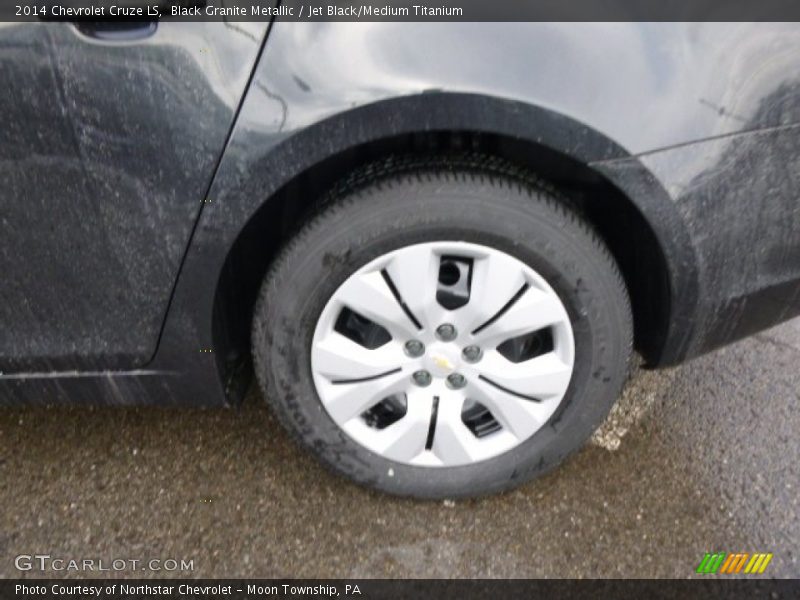 Black Granite Metallic / Jet Black/Medium Titanium 2014 Chevrolet Cruze LS
