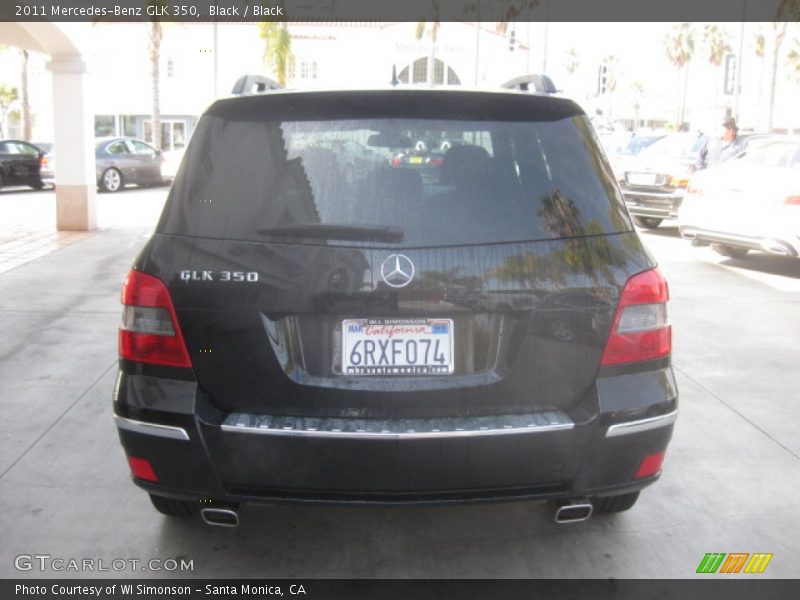 Black / Black 2011 Mercedes-Benz GLK 350