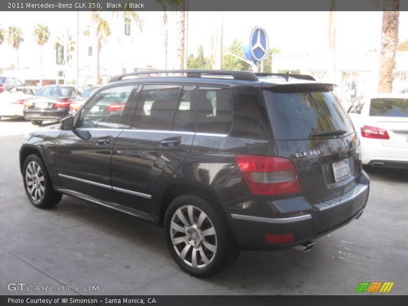 Black / Black 2011 Mercedes-Benz GLK 350