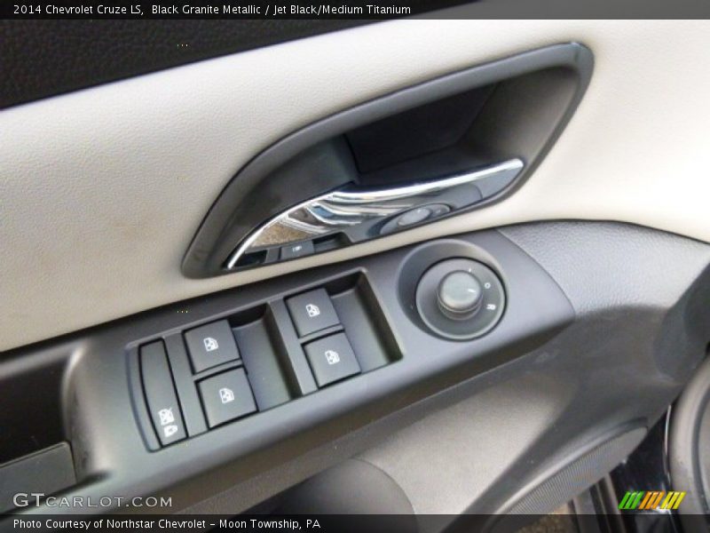 Black Granite Metallic / Jet Black/Medium Titanium 2014 Chevrolet Cruze LS