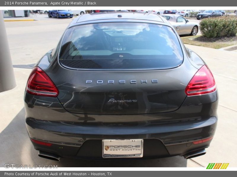 Agate Grey Metallic / Black 2014 Porsche Panamera