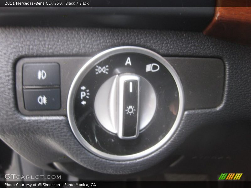Black / Black 2011 Mercedes-Benz GLK 350