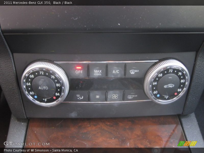 Black / Black 2011 Mercedes-Benz GLK 350