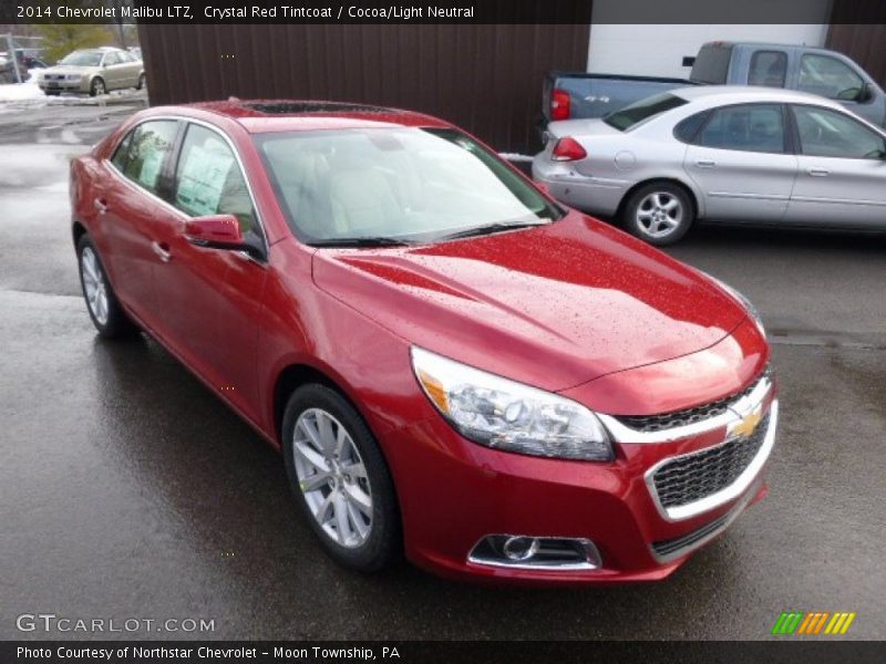 Front 3/4 View of 2014 Malibu LTZ