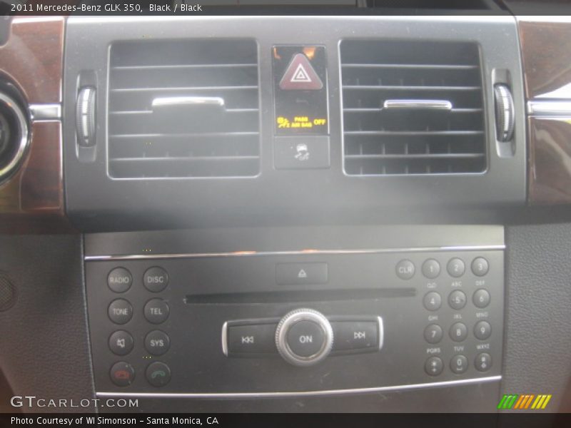 Black / Black 2011 Mercedes-Benz GLK 350