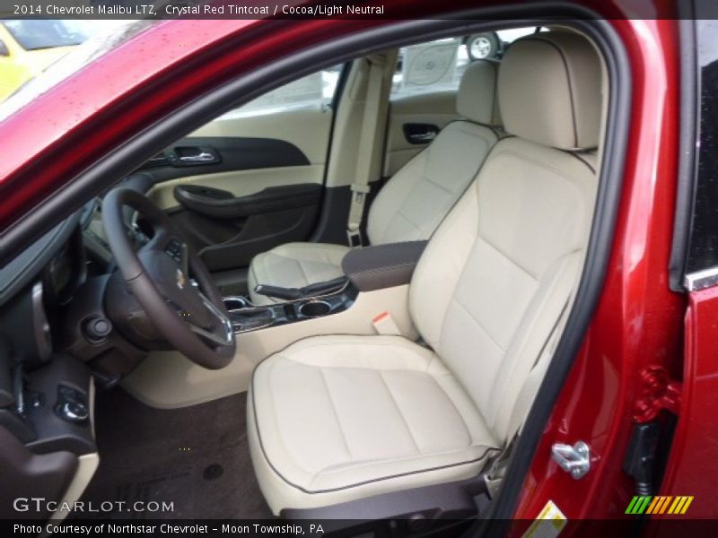 Front Seat of 2014 Malibu LTZ